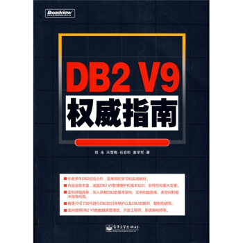 《DB2V9权威指南》[61M]百度网盘|pdf下载|亲测有效