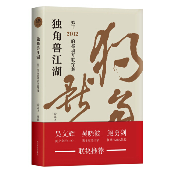 《独角兽江湖：始于的移动互联穿越》[53M]百度网盘|亲测有效|pdf下载