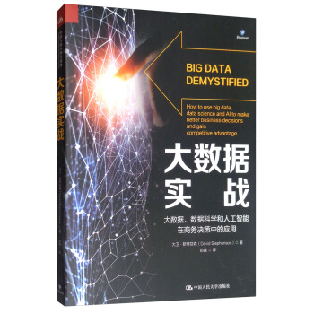 《大数据实战：大数据、数据科学和人工智能在商务决策中的应用》[45M]百度网盘|亲测有效|pdf下载